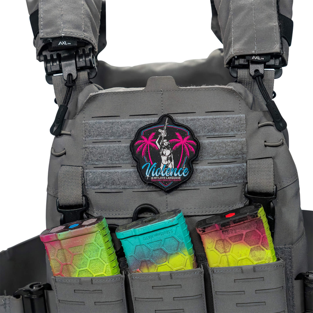 Violence Is My Love Language Velcro Patch
