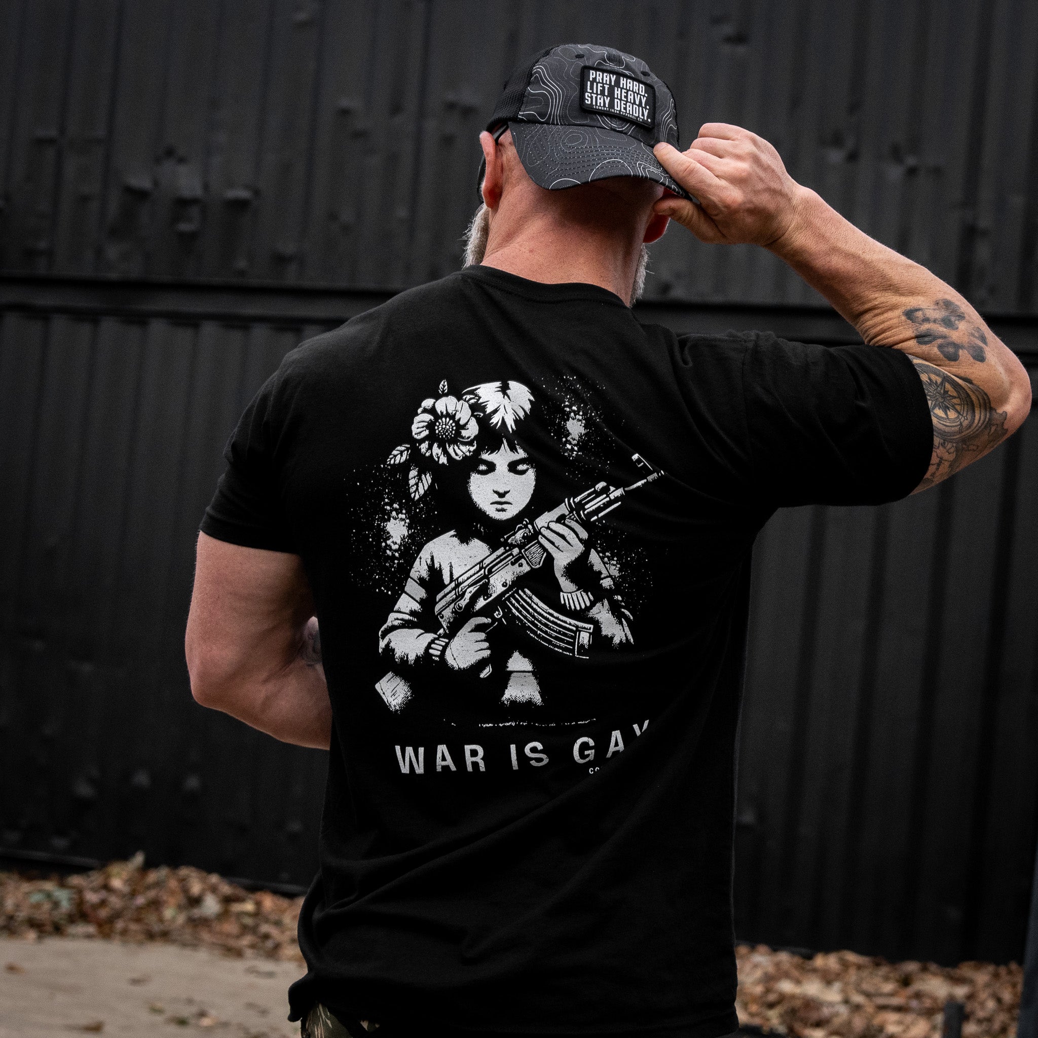 War Is Gay Men's T-Shirt COMBAT IRON APPAREL™
