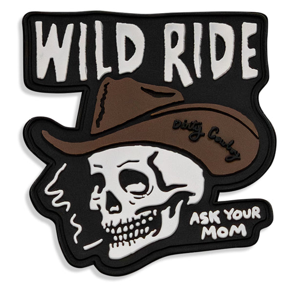Wild Ride Cowboy PVC Patch