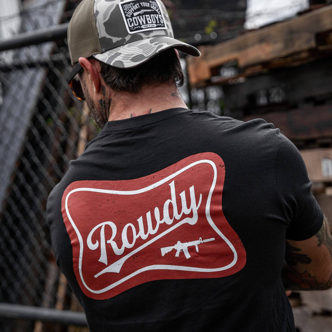 Rowdy Beer Logo Men's T-Shirt