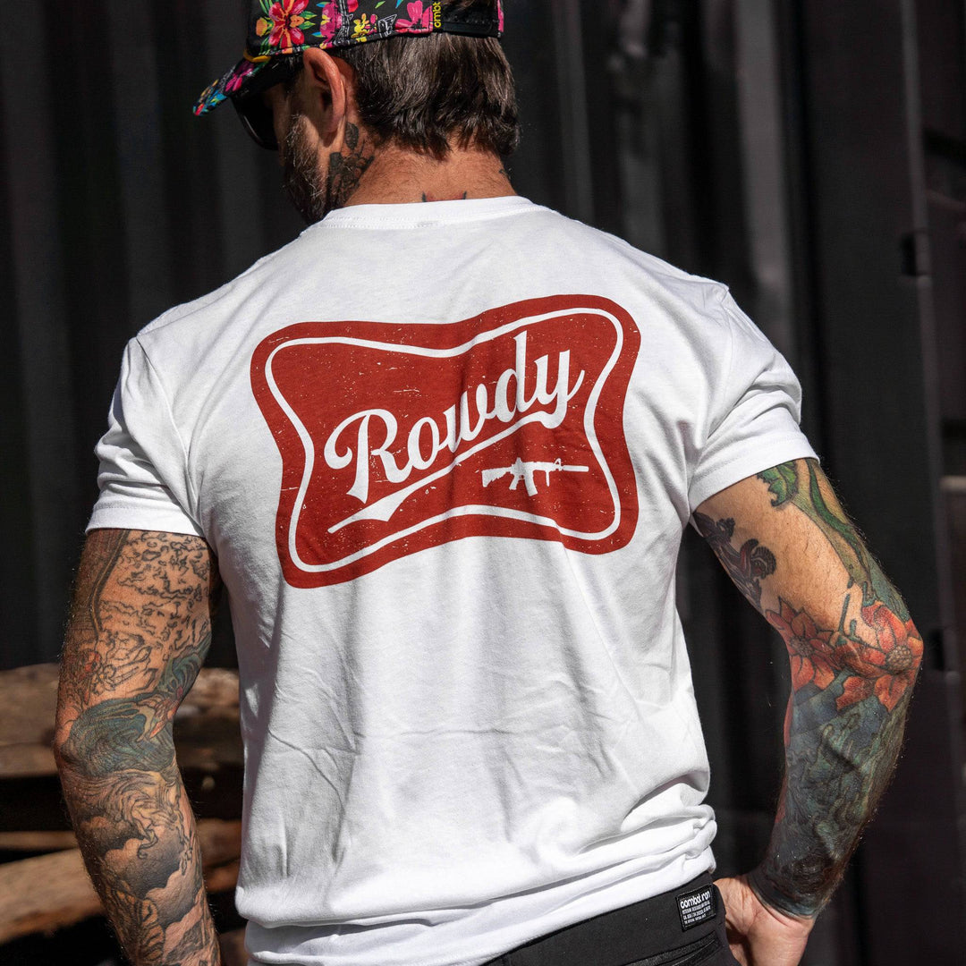 Rowdy Beer Logo Men's T-Shirt