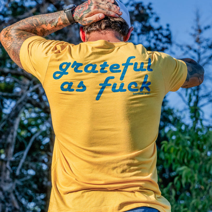 Grateful As Fuck Men's T-Shirt