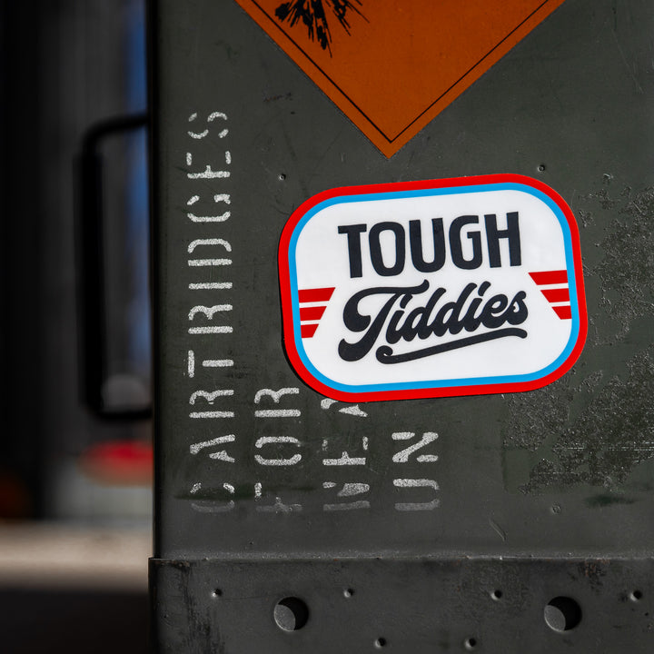 Tough Tiddies Decal Sticker