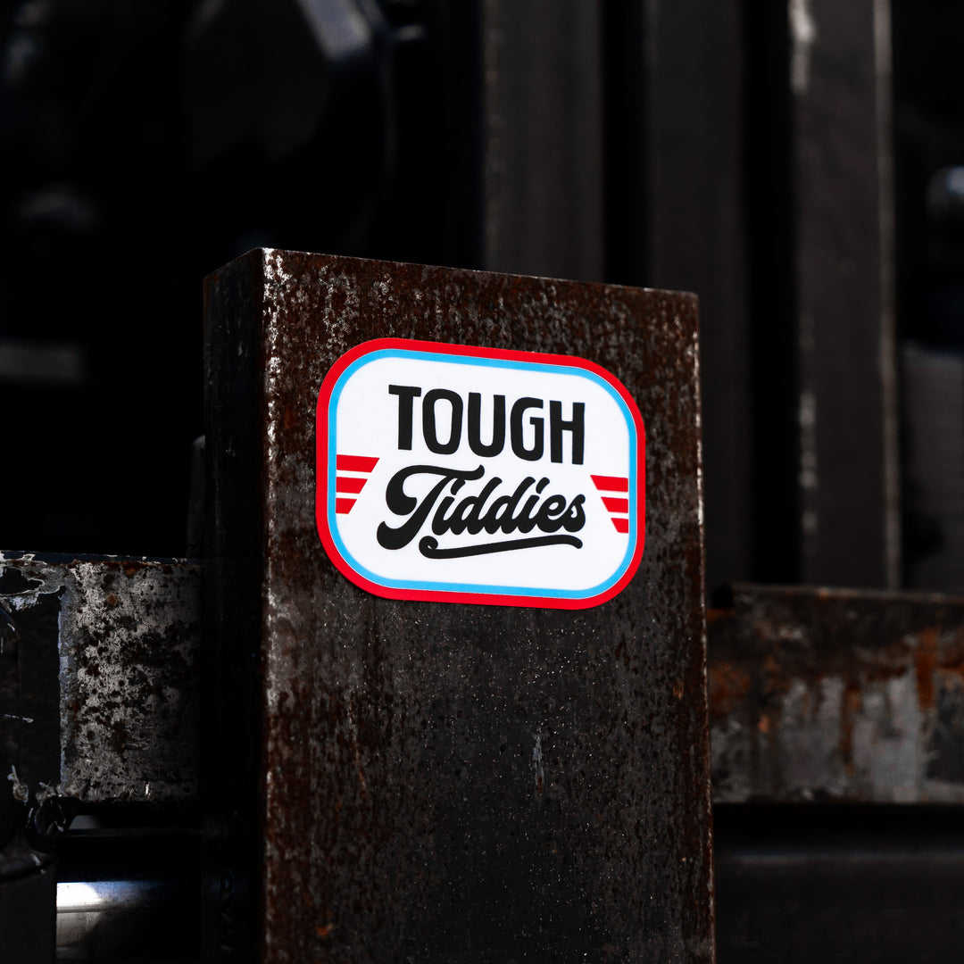 Tough Tiddies Decal Sticker