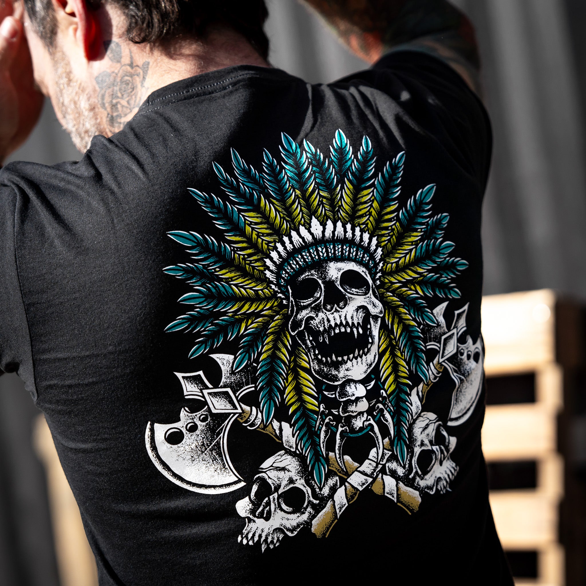 American Fighter Parkside T-Shirt - Men's T-Shirts In Coco Blue | Buckle - Foto 6