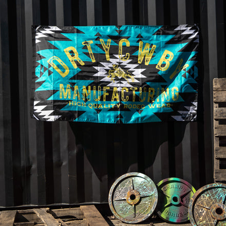 Aztec Dirty Cowboy Branded 3' X 5' Flag - Combat Iron Apparel Co.