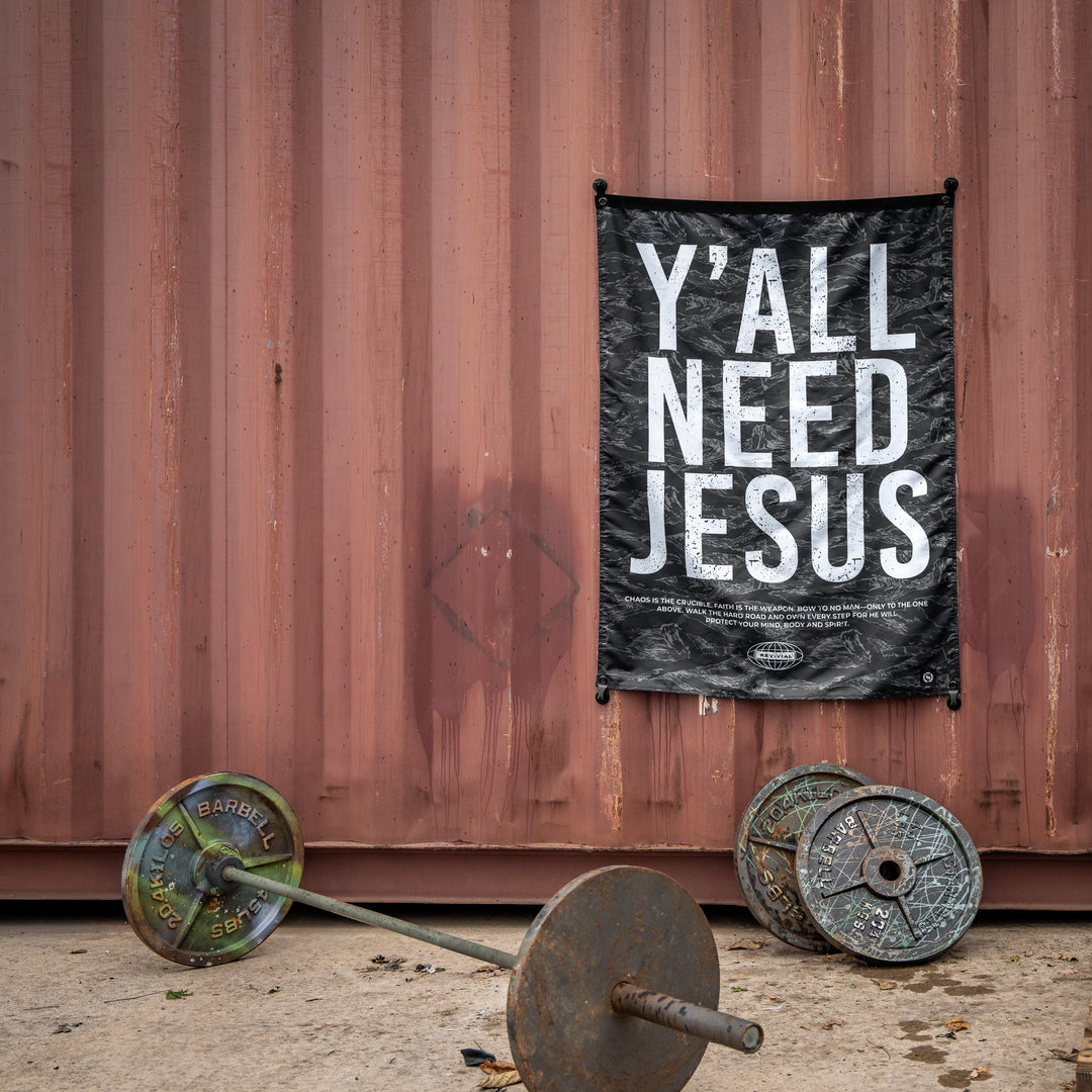 Y'all Need Jesus 4' x 3' Flag