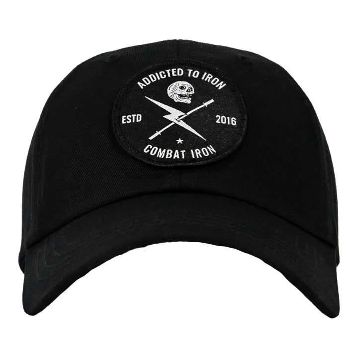 Addicted To Iron Training Patch Dad Hat