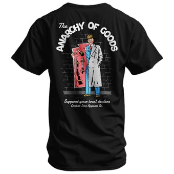 Anarchy of Goods Support your Local Dealer Men's T-Shirt