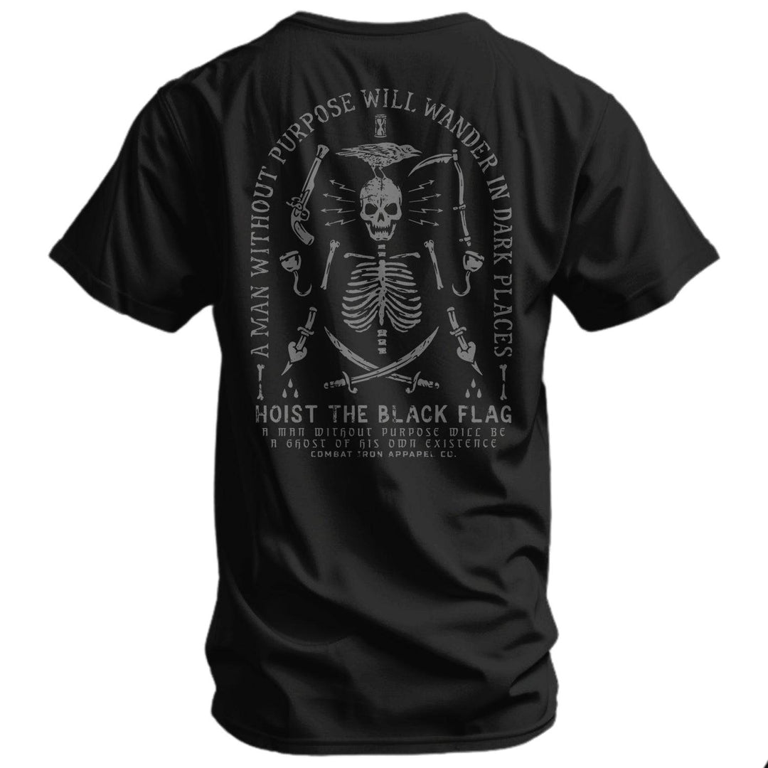 Hoist the Black Flag Skull & Bones Men's T-Shirt