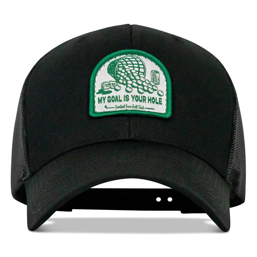 My Goal Is Your Hole Golf Patch SnapBack