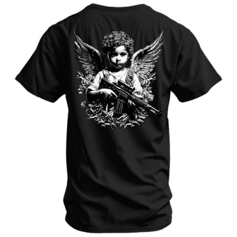 The Armed Guardian Angel Men's T-Shirt