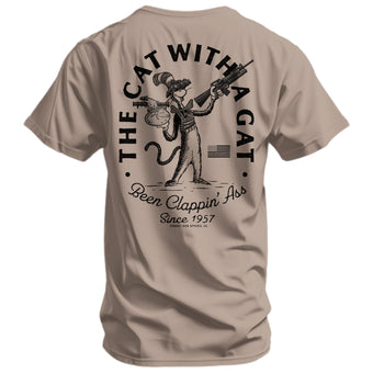 The Cat With A Gat Remix Men's T-Shirt