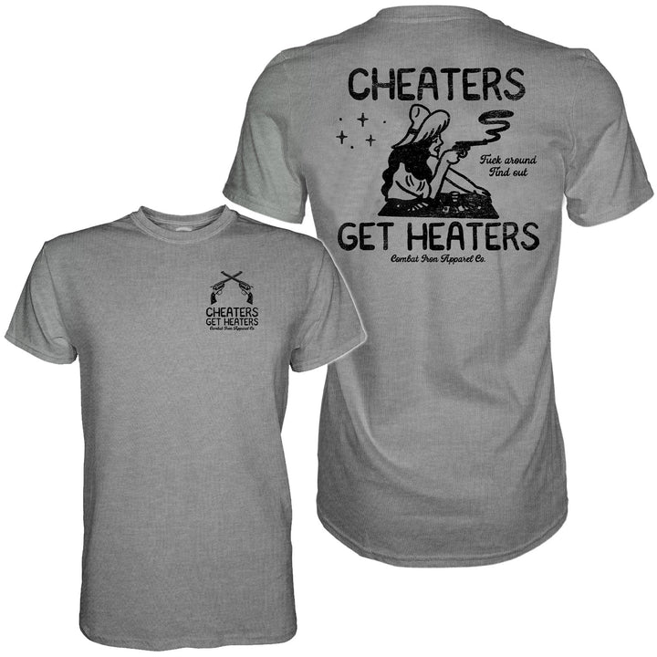 Cheaters Get Heaters Cowboy Edition Men's T-Shirt