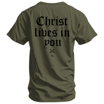 Christ Lives In You Men's Graphic T-Shirt