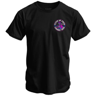 Clean up Crew Operator Skull Men's T-Shirt