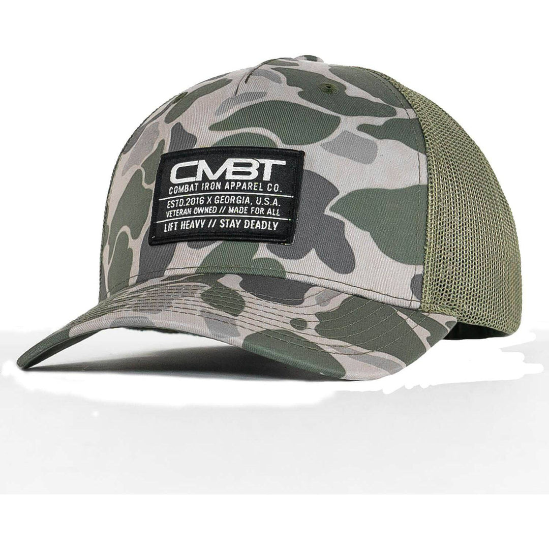 Branded CMBT Labeled Mid-Profile Snapback Hat