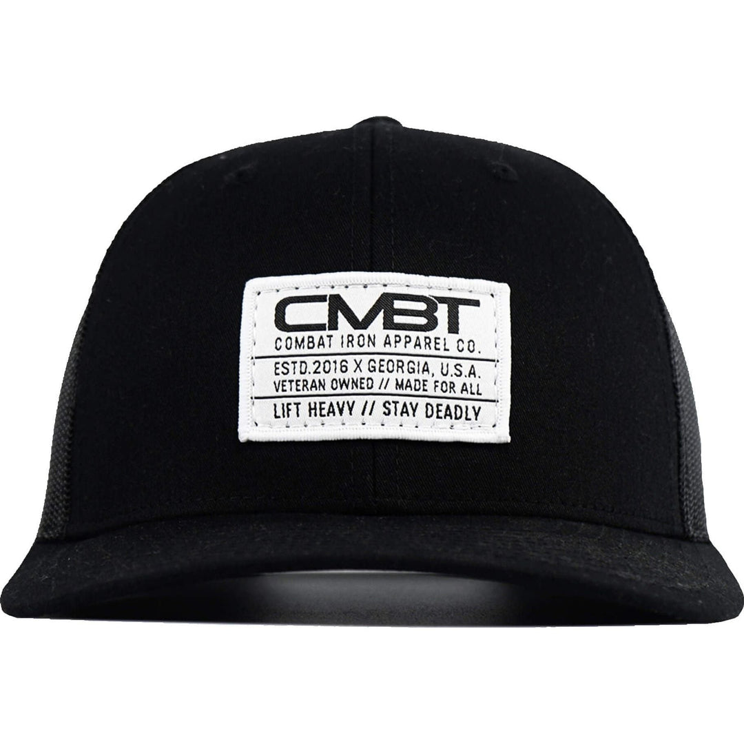 Branded CMBT White Labeled Snapback Hat