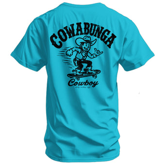 Cowabunga Cowboy Men's T-Shirt