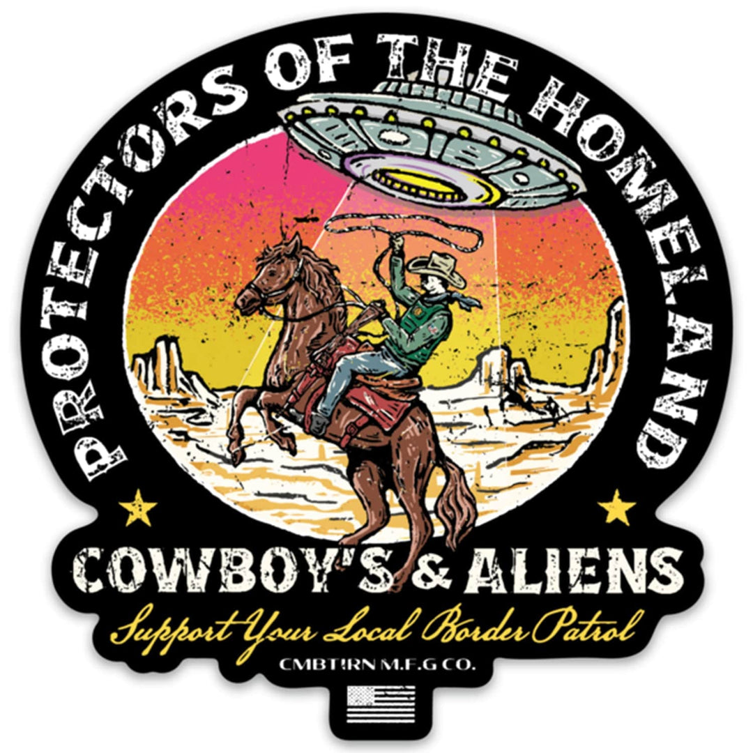 Cowboys & Aliens Border Patrol Decal