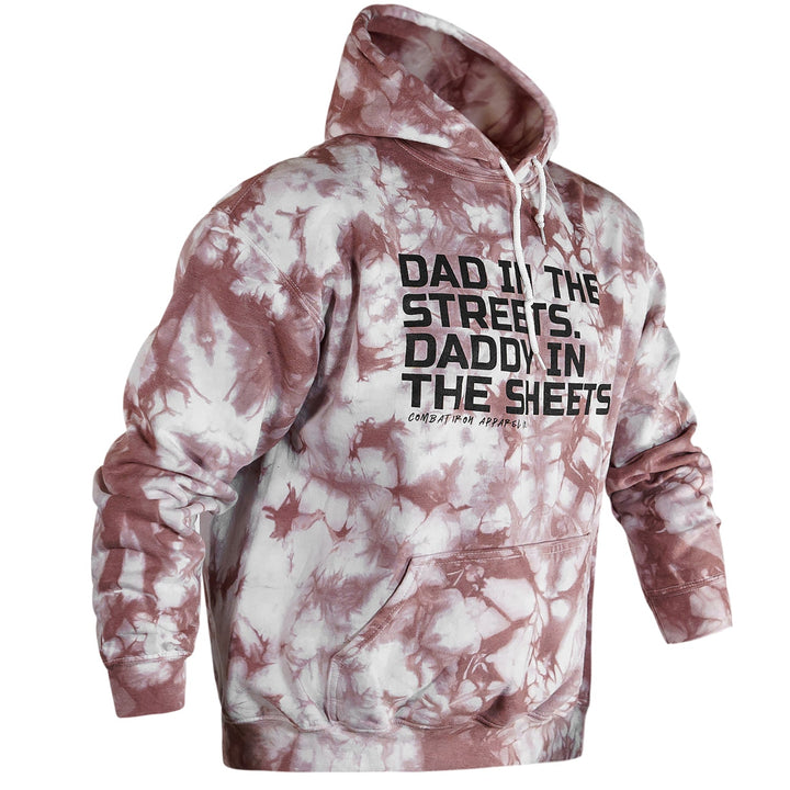 Dad In The Streets. Daddy In The Sheets. Men's Hoodie