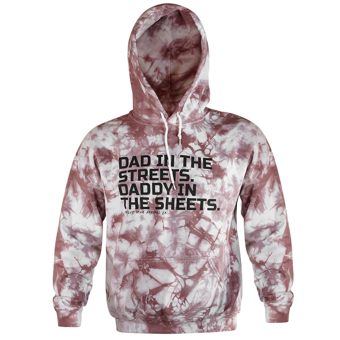 Dad In The Streets. Daddy In The Sheets. Men's Hoodie