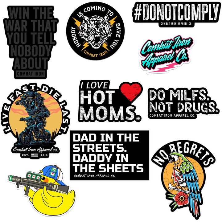 CMBT STICKER DECAL PACK V4