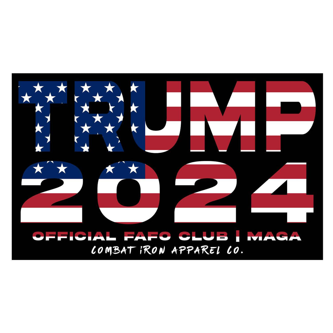 Official FAFO Club | Trump 2024 Decal Sticker