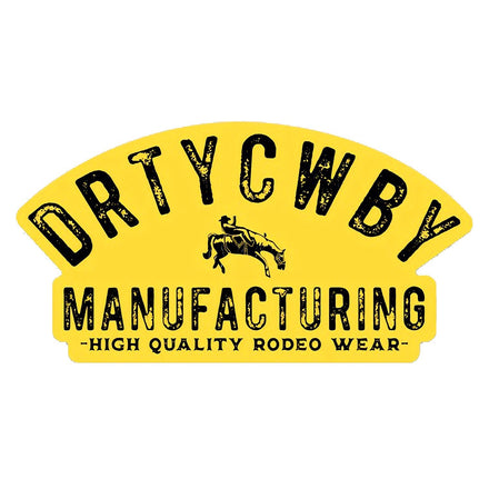 Original DRTYCWBY Manufacturing Decal Sticker - Combat Iron Apparel Co.