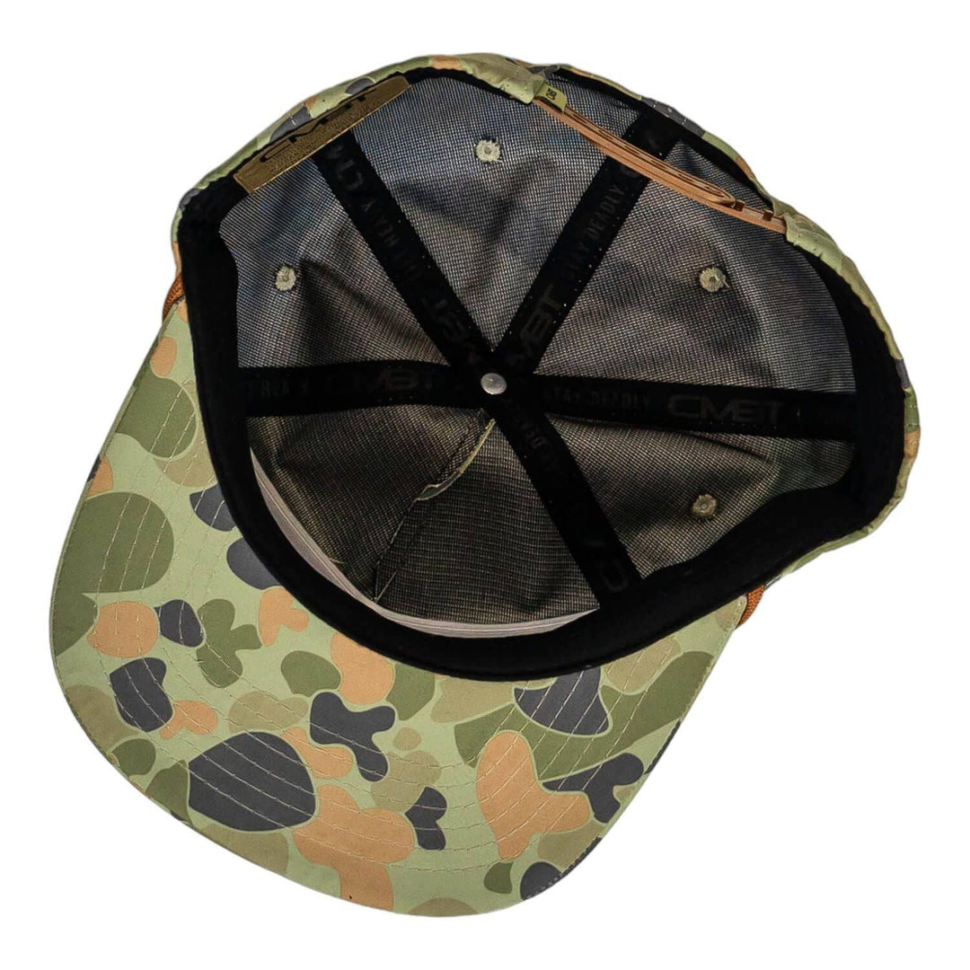 Crushable Rope Snapback Hat | Duck Camo