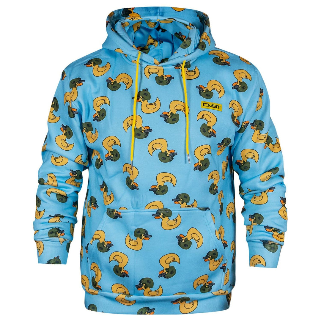 Patterned Fleece Lined Hoodie