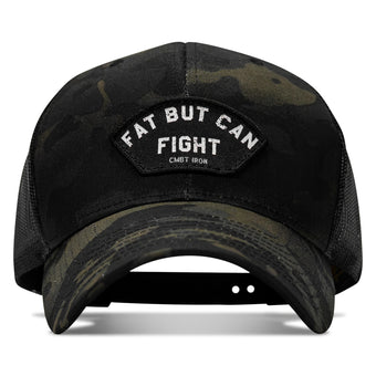 Fat But Can Fight Patch Snapback Hat