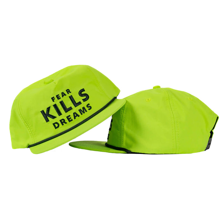 FEAR KILLS DREAMS CRUSHABLE ROPE SNAPBACK HAT