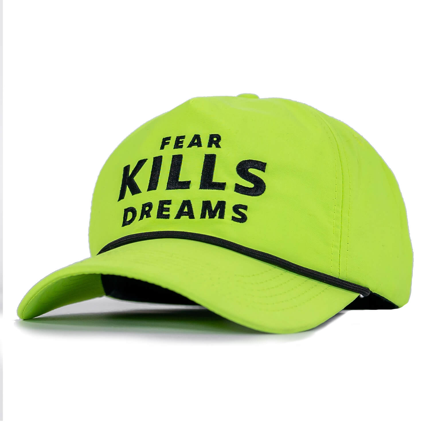 FEAR KILLS DREAMS CRUSHABLE ROPE SNAPBACK HAT