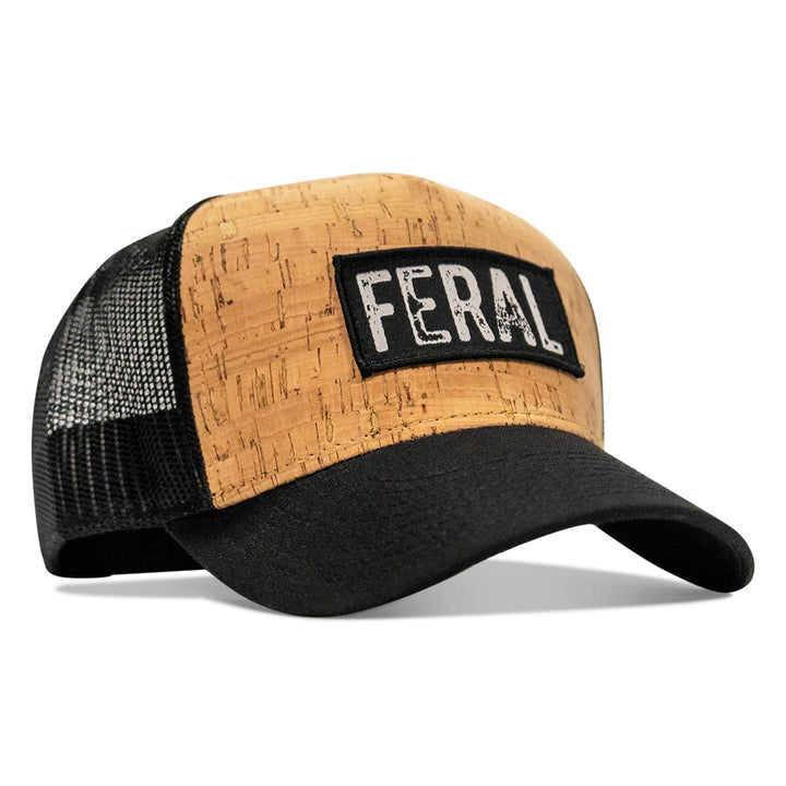 Feral Patch Mesh Snapback Flatbill Curved Hat