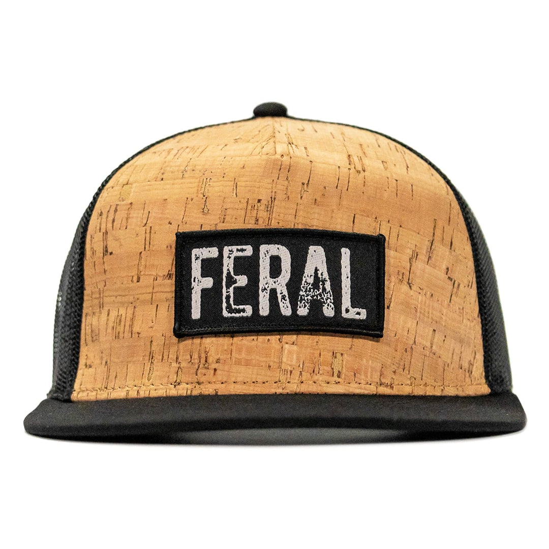 Feral Patch Mesh Snapback Flatbill Curved Hat