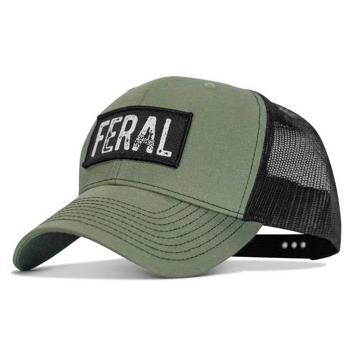 Feral Vintaged Patch Snapback Hat