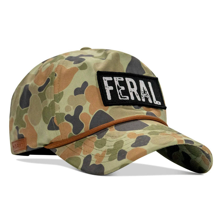 Feral Patch Crushable Rope Snapback Hat