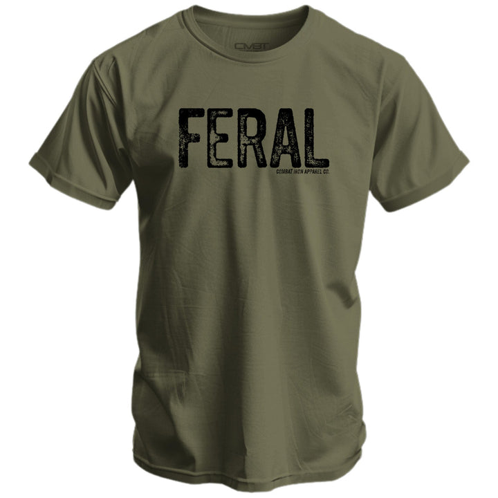 Feral Distressed Men's T-Shirt