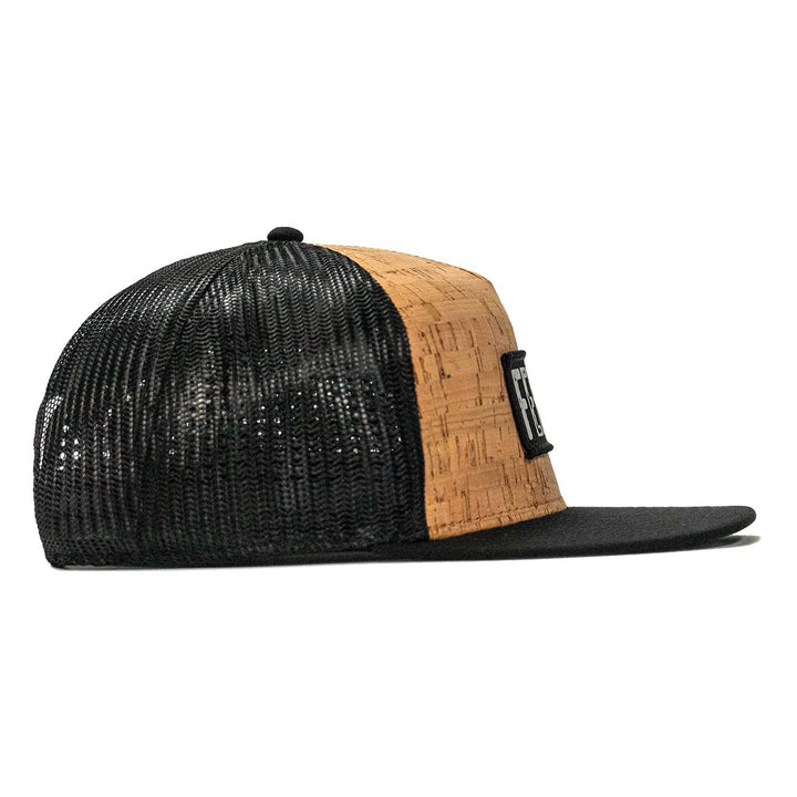 Feral Patch Mesh Snapback Flatbill Curved Hat