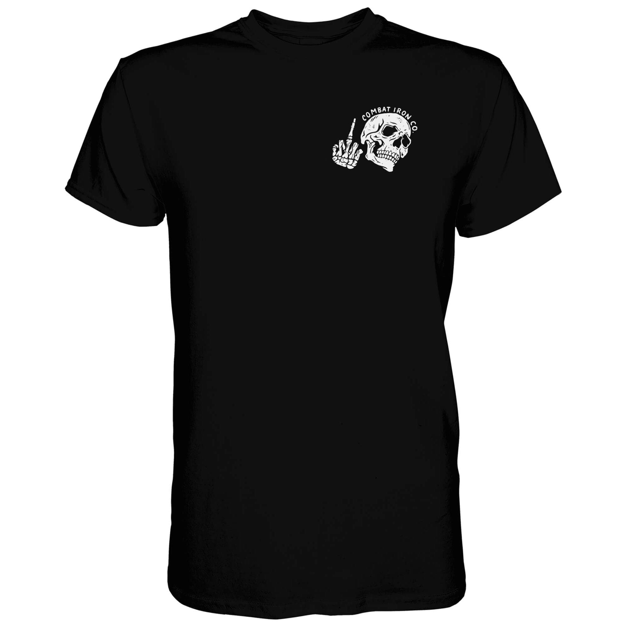 Fuck What They Think Skull Men's T-Shirt | Combat Iron Apparel Co.