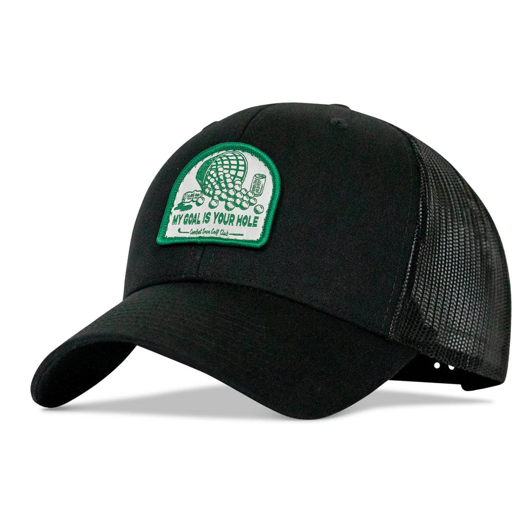 My Goal Is Your Hole Golf Patch SnapBack