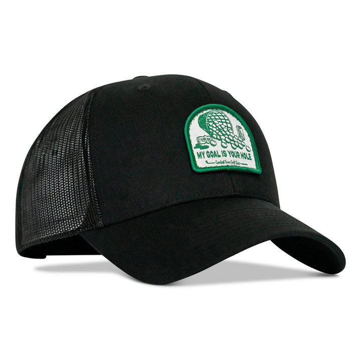 My Goal Is Your Hole Golf Patch SnapBack