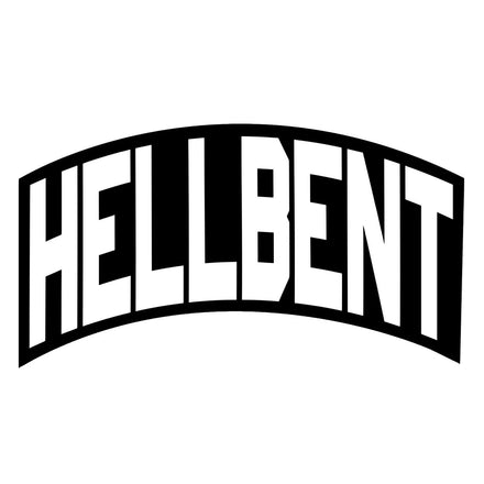 Hellbent Arched Decal - Combat Iron Apparel Co.
