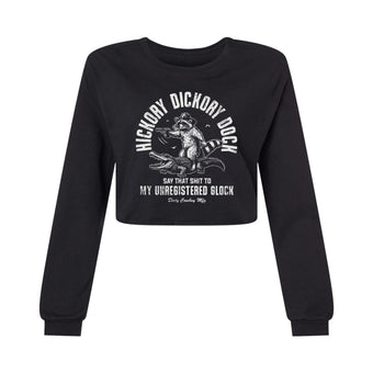 Hickory Dickory Dock Women's Long Sleeve Crop