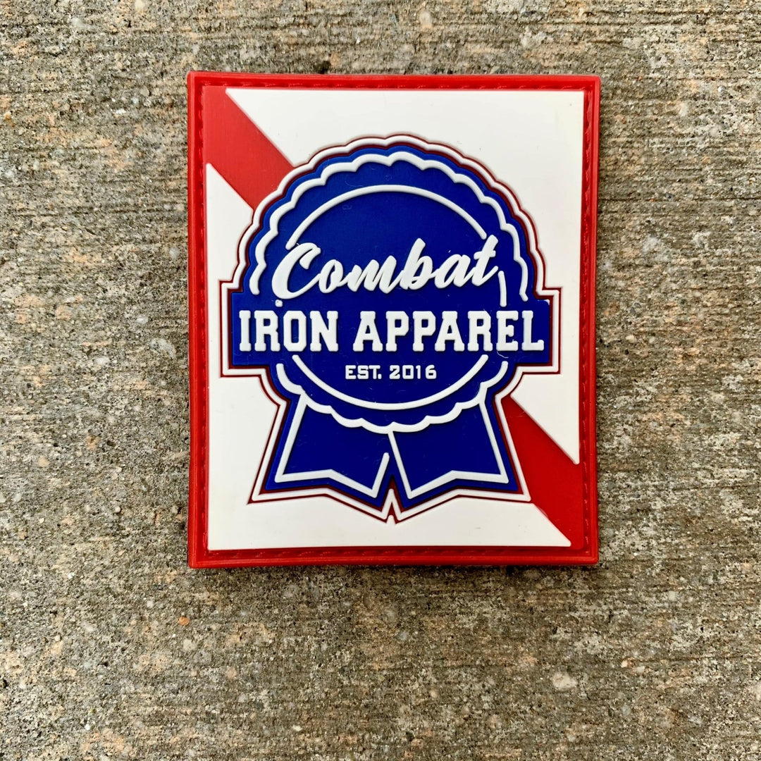 3D PVC MORALE PATCH | YOUR FAVORITE BEER - PBR - Combat Iron Apparel™