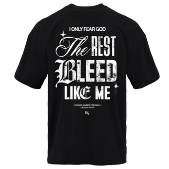 I Only Fear God. The Rest Bleed Like Me. Men's Heavyweight T-Shirt