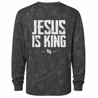 Jesus Is King Premium Long Sleeve Tee