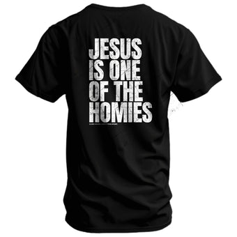 Jesus Is One Of The Homies | Men's Graphic T-Shirt