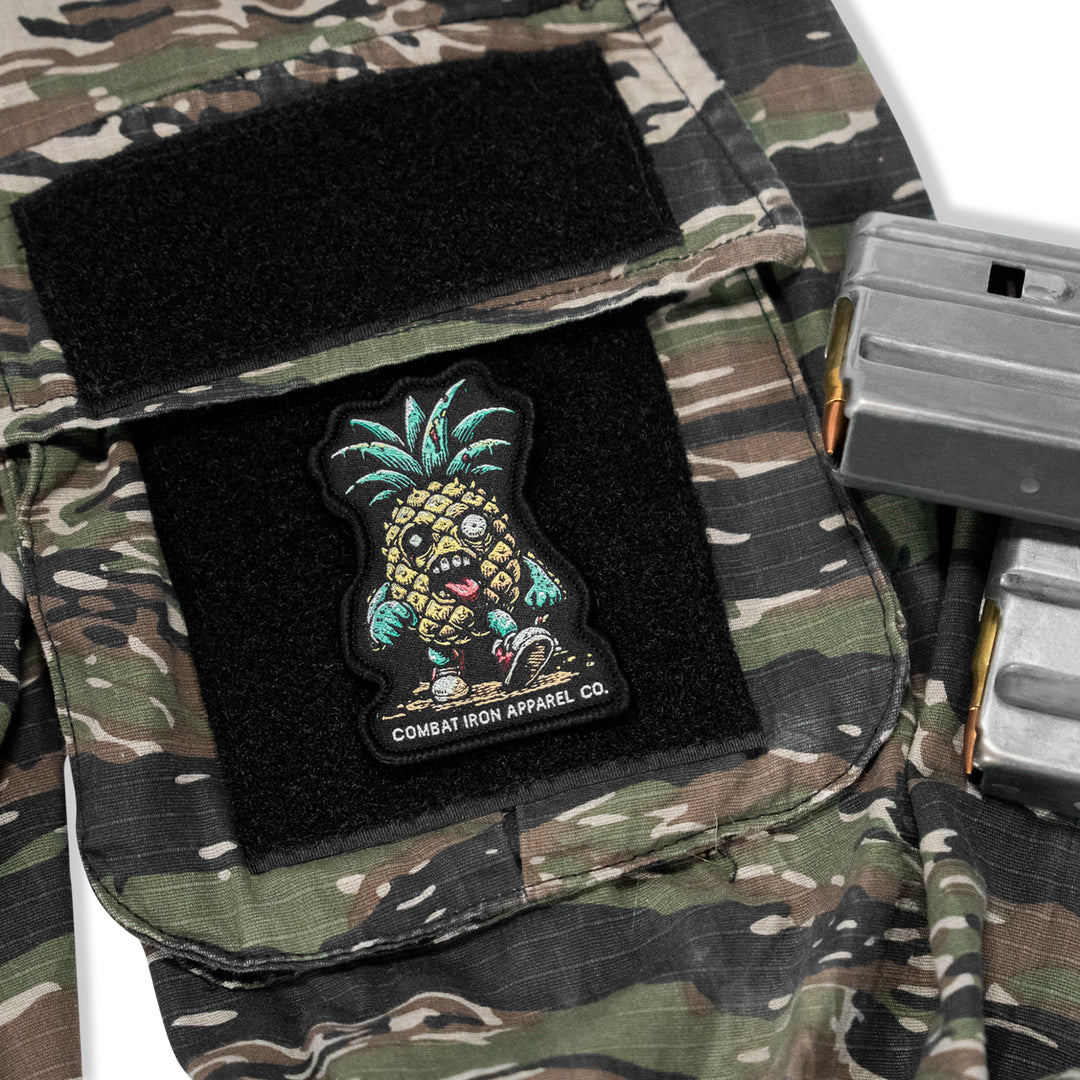 Kill Bad Vibes Pineapple Man Velcro Patch